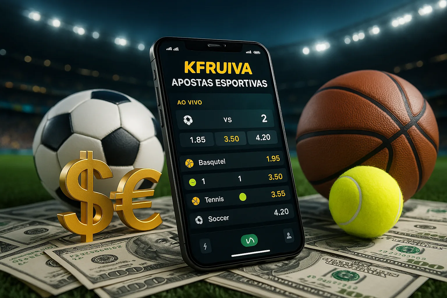 Aposte em apostas esportivas no cassino online KFRUIAVA