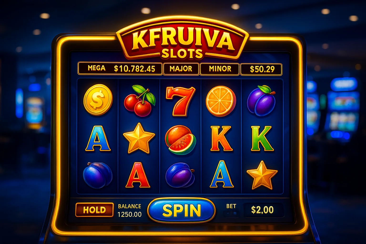 Explore o mundo das slot machines no KFRUIAVA Casino